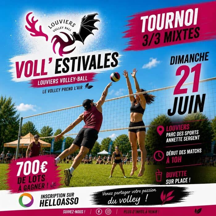 Illustration de l'événement : Le tournoi Voll'Estivales