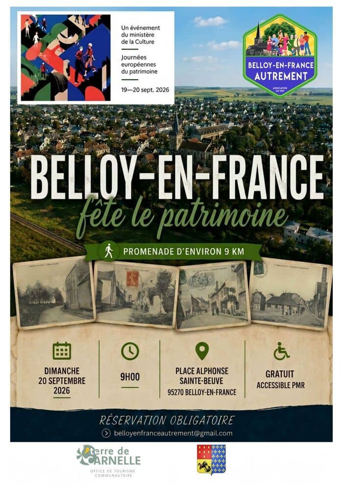 Illustration de l'événement : Si Carnelle Pays-de-France m'était conté, Belloy-en-France fête le patrimoine