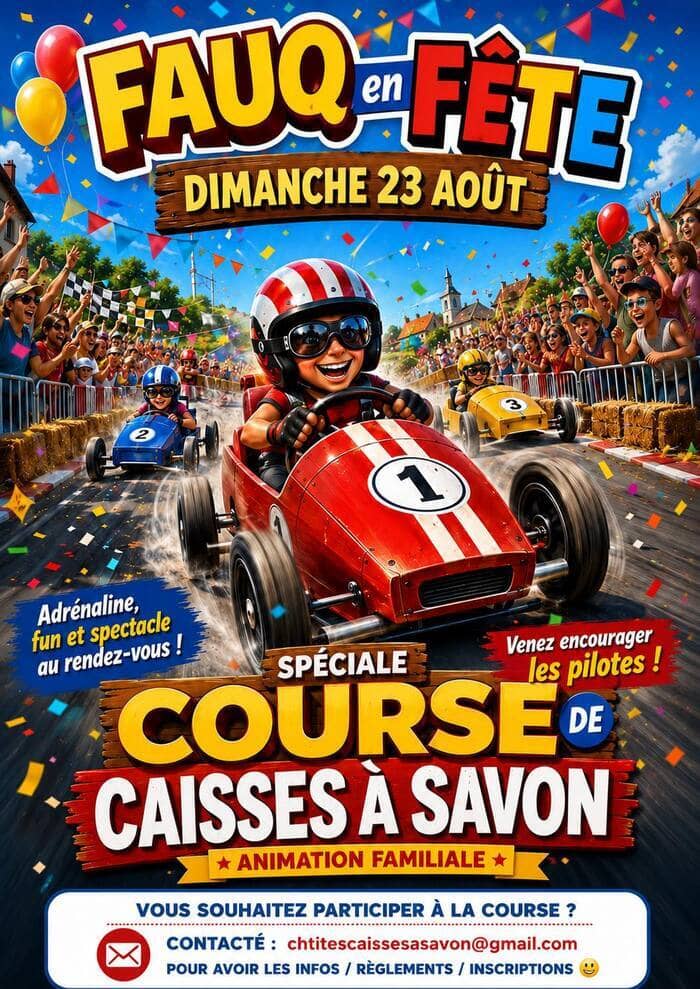 Illustration de l'événement : Course de caisses à savon