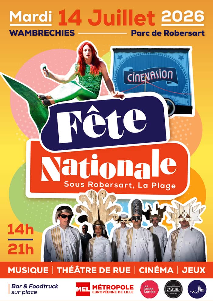 Illustration de l'événement : Sous Robersart, la Plage ! (Fête Nationale)