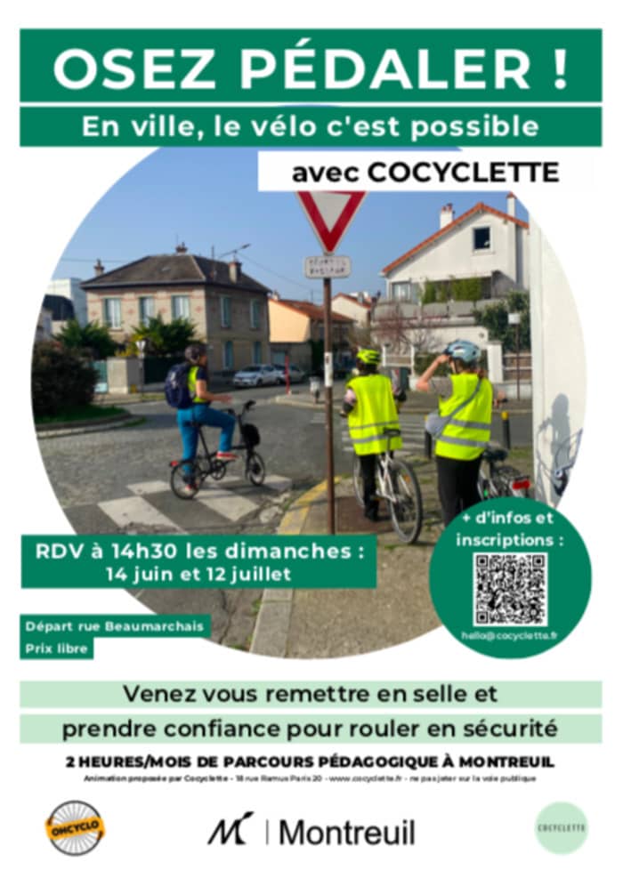 Illustration de l'événement : Osez Pédaler avec Cocyclette