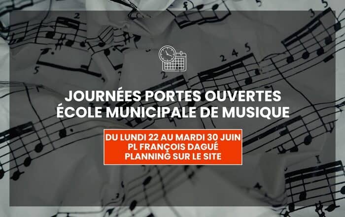 Illustration de l'événement : Journées portes ouvertes à l’EMML