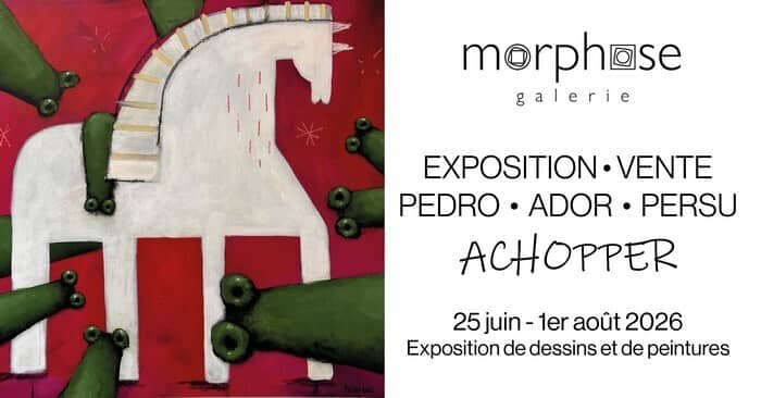 Illustration de l'événement : Achopper - Une exposition de dessins et de peintures