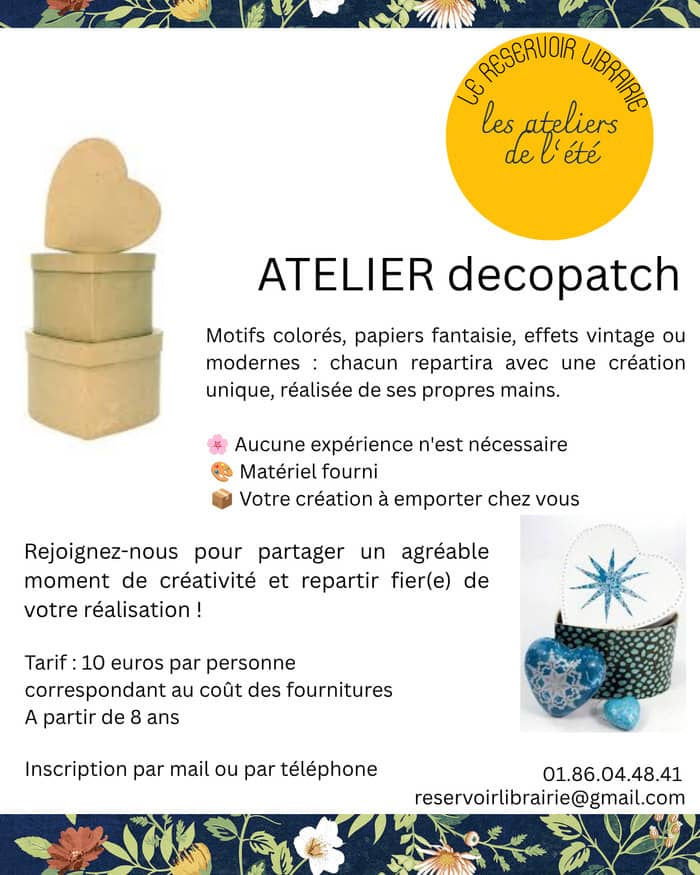 Illustration de l'événement : ATELIER LOISIRS CREATIFS