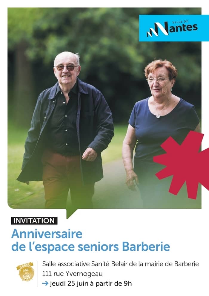 Illustration de l'événement : ANNULE - Anniversaire de l'espace seniors Barberie
