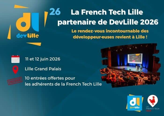 Illustration de l'événement : DevLille 2026 — Le rendez-vous des développeur·euses des Hauts-de-France