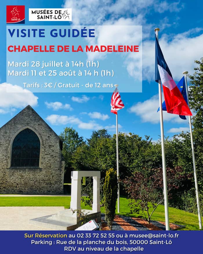 Illustration de l'événement : Visite guidée de la chapelle de la Madeleine