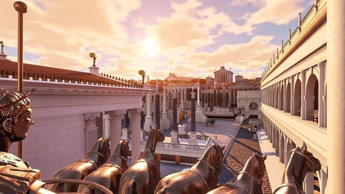 Illustration de l'événement : Visite virtuelle de la Rome antique