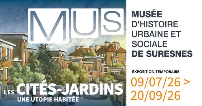 Illustration de l'événement : Visite guidée de l'exposition Les cités-jardins, une utopie habitée