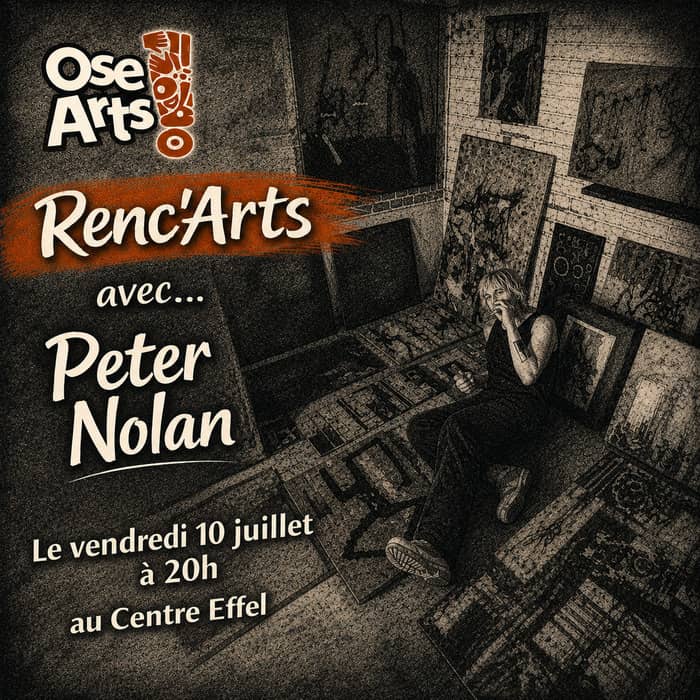 Illustration de l'événement : Renc'Arts #2 avec Peter Nolan