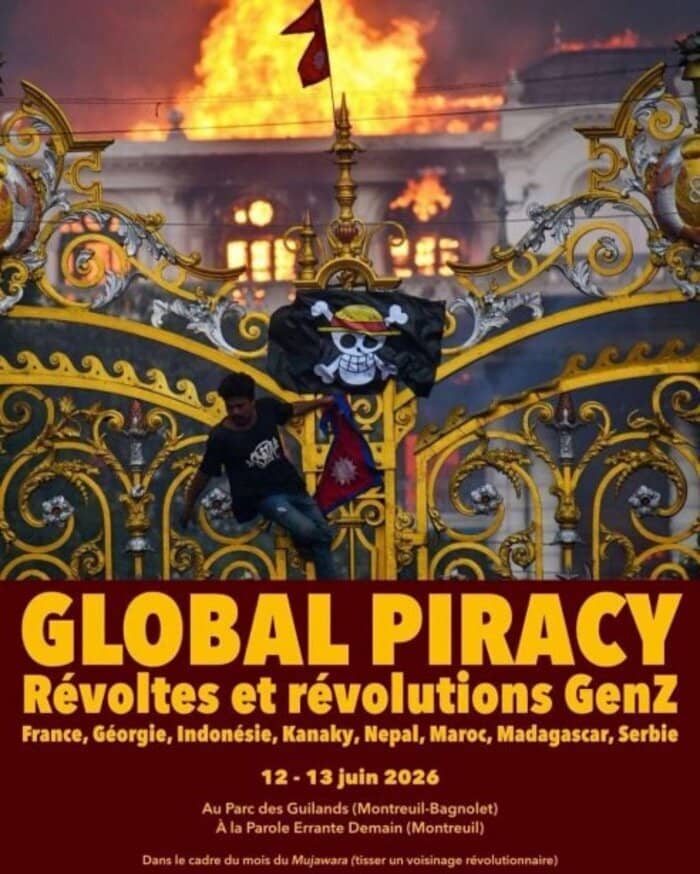 Illustration de l'événement : GLOBAL PIRACY - Révoltes et révolutions GenZ