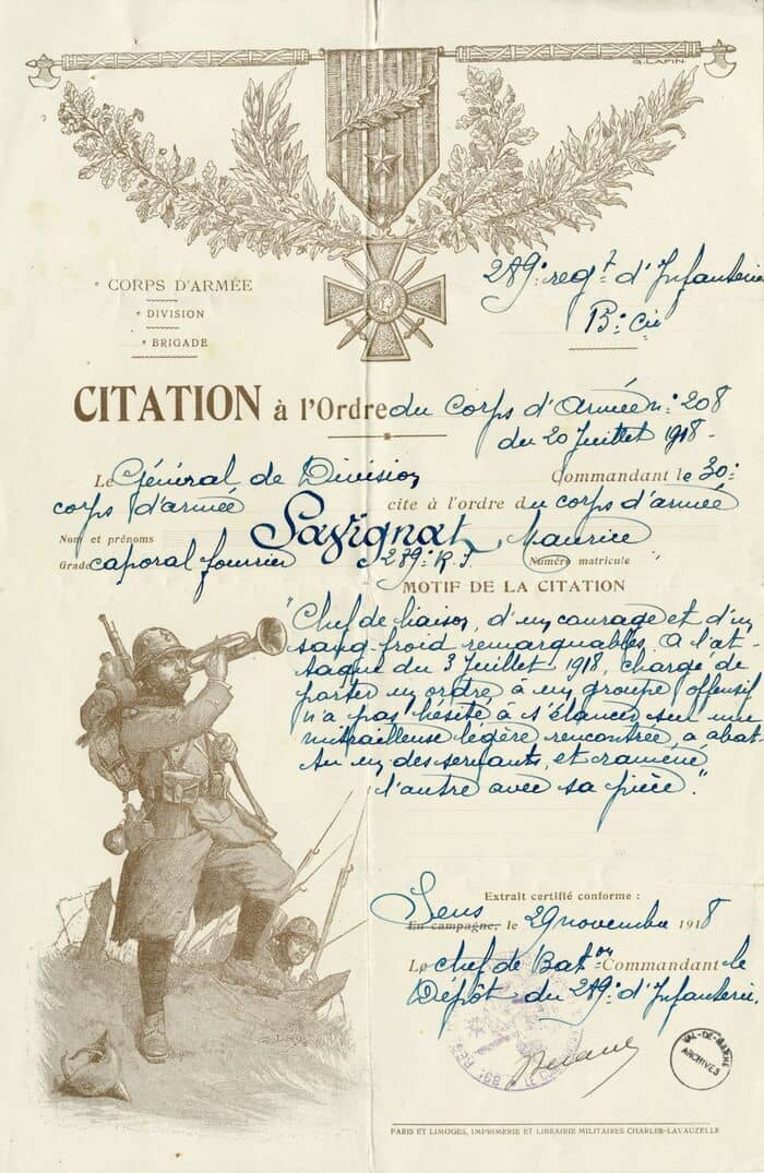 Illustration de l'événement : Visite guidée de l'exposition « Sur les traces de la Grande Guerre. Des mémoires intimes à l’histoire collective en Val-de-Marne »