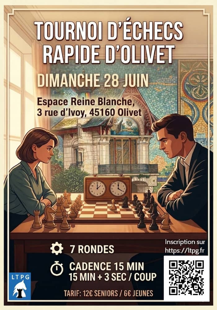Illustration de l'événement : Rapide d'Olivet