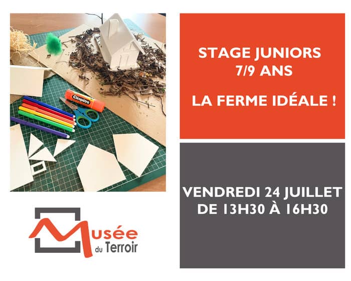 Illustration de l'événement : Stage Juniors 7/9 ans : la ferme idéale !