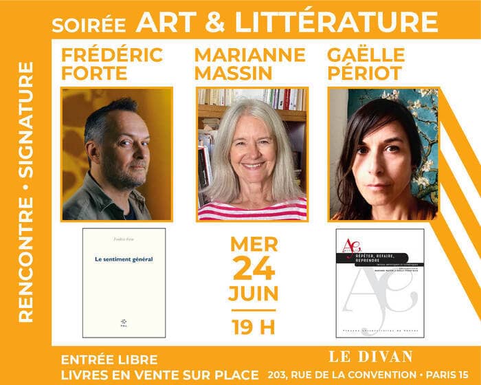 Illustration de l'événement : Soirée Art et Littérature : « Répéter pour créer ? »