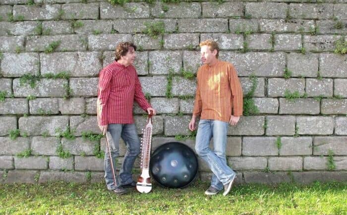 Illustration de l'événement : Anidrà, Duo de handpan et esraj