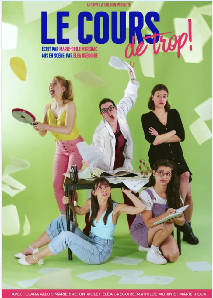 Illustration de l'événement : Spectacle musical « Le cours de trop ! »