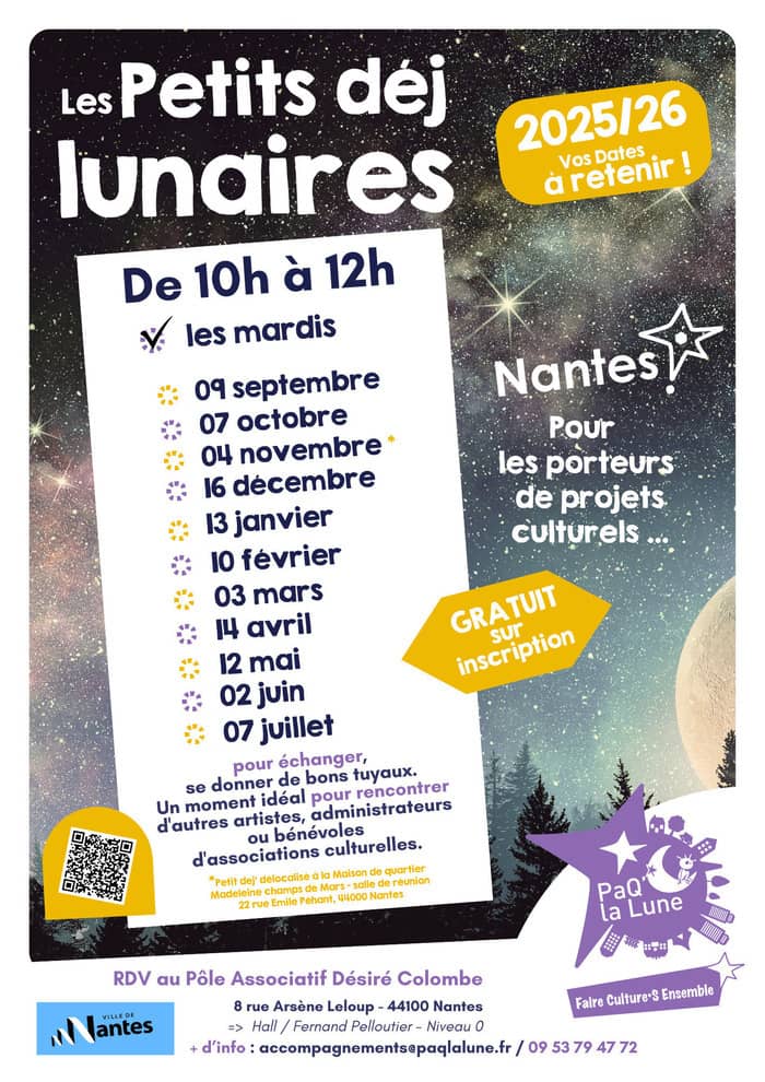 Illustration de l'événement : Les petits déj' lunaires
