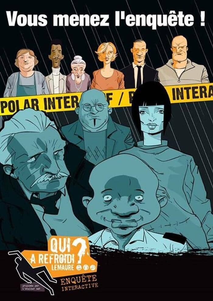 Illustration de l'événement : Enquête policière interactive « Qui a refroidi Lemaure ? »