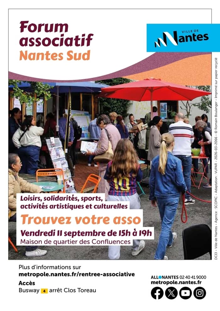 Illustration de l'événement : Forum des associations Nantes Sud