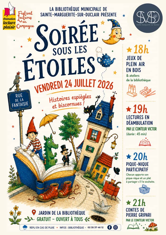 Illustration de l'événement : Histoires espiègles & biscornues