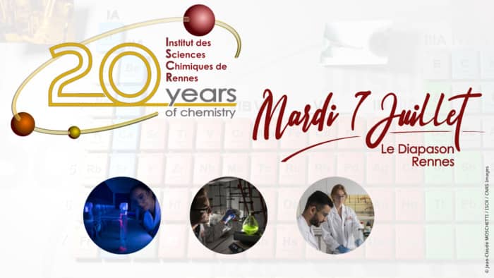 Illustration de l'événement : The Rennes Institute of Chemical Sciences 20th anniversary