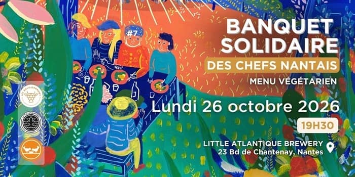 Illustration de l'événement : Banquet solidaire des chefs nantais