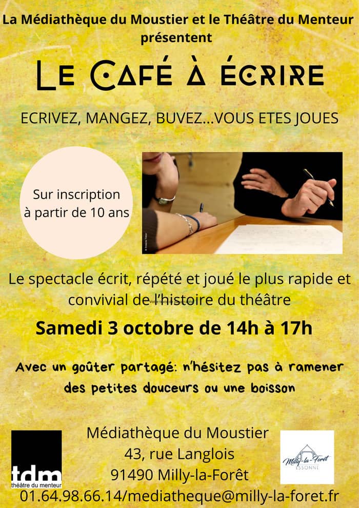Illustration de l'événement : Café à Ecrire