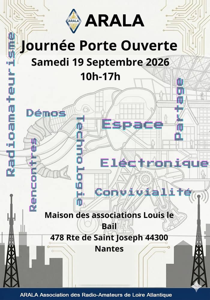 Illustration de l'événement : Porte ouverte Radio Club de l'ARALA