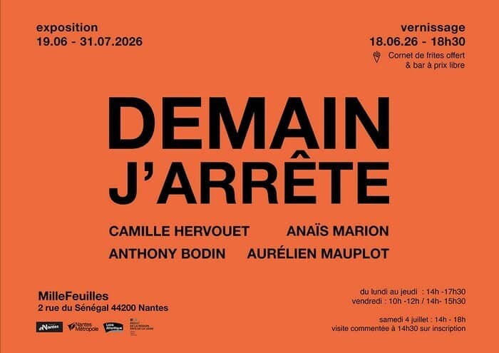 Illustration de l'événement : Demain, j’arrête - Exposition collective