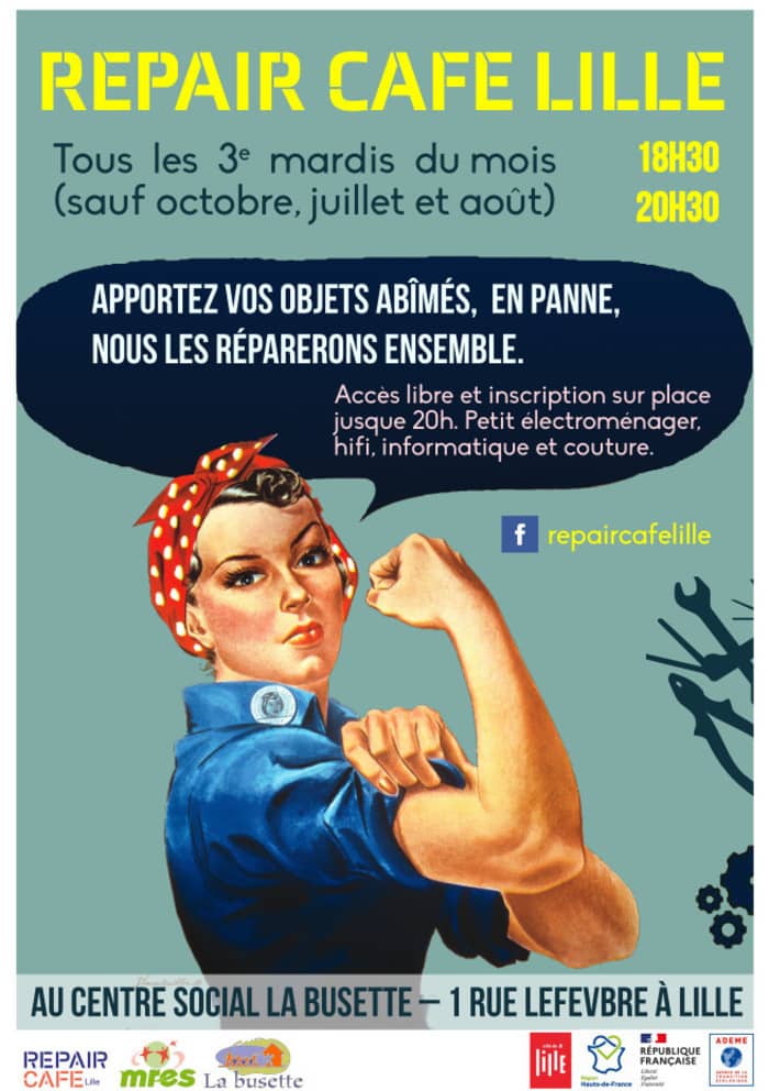 Illustration de l'événement : Repair Café Lille Centre