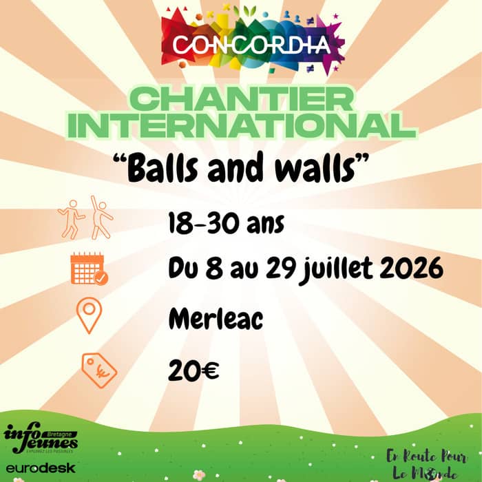 Illustration de l'événement : Chantier international de jeunes à Merléac