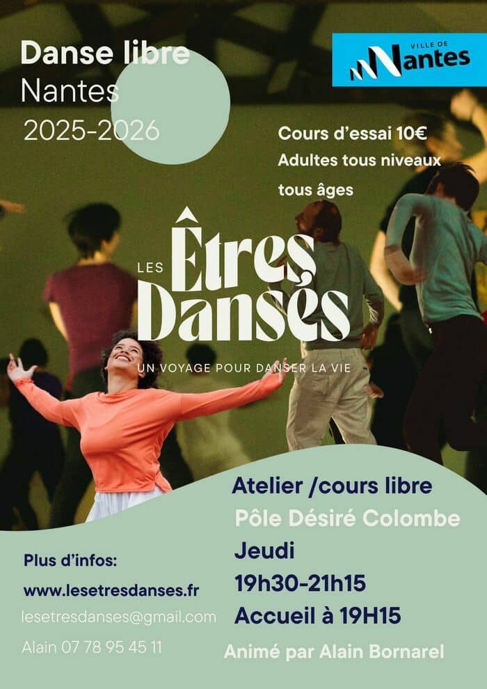 Illustration de l'événement : Les Êtres Dansés - Danse libre et intuitive