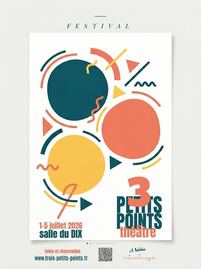 Illustration de l'événement : Festival théâtre 3 Petits Points !