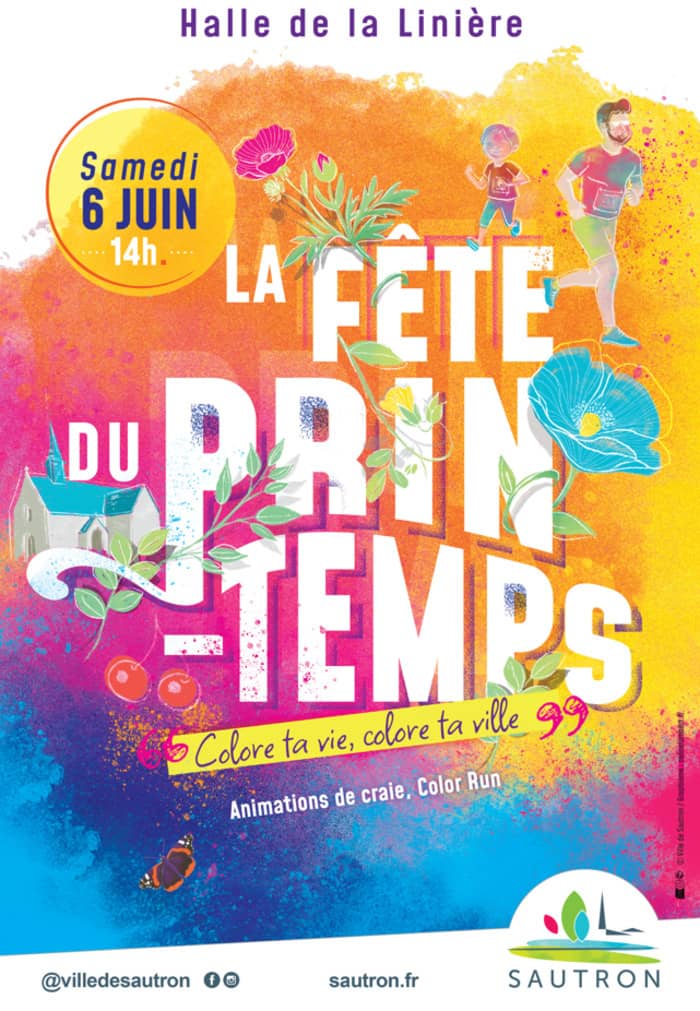 Illustration de l'événement : Faites le plein de couleurs à la Fête du Printemps