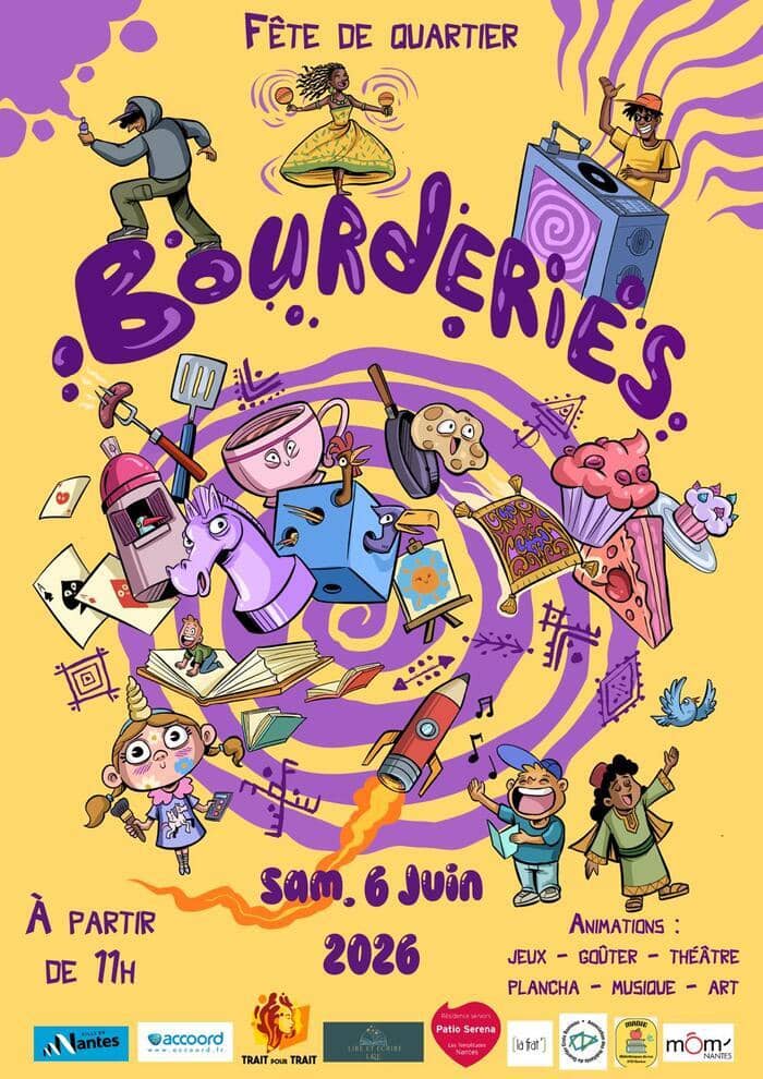 Illustration de l'événement : Fête de quartier des Bourderies
