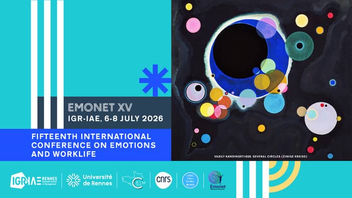 Illustration de l'événement : Fifteenth International Conference on Emotions and Organizational Life (‘Emonet XV’): Emotions and Sustainable Horizons