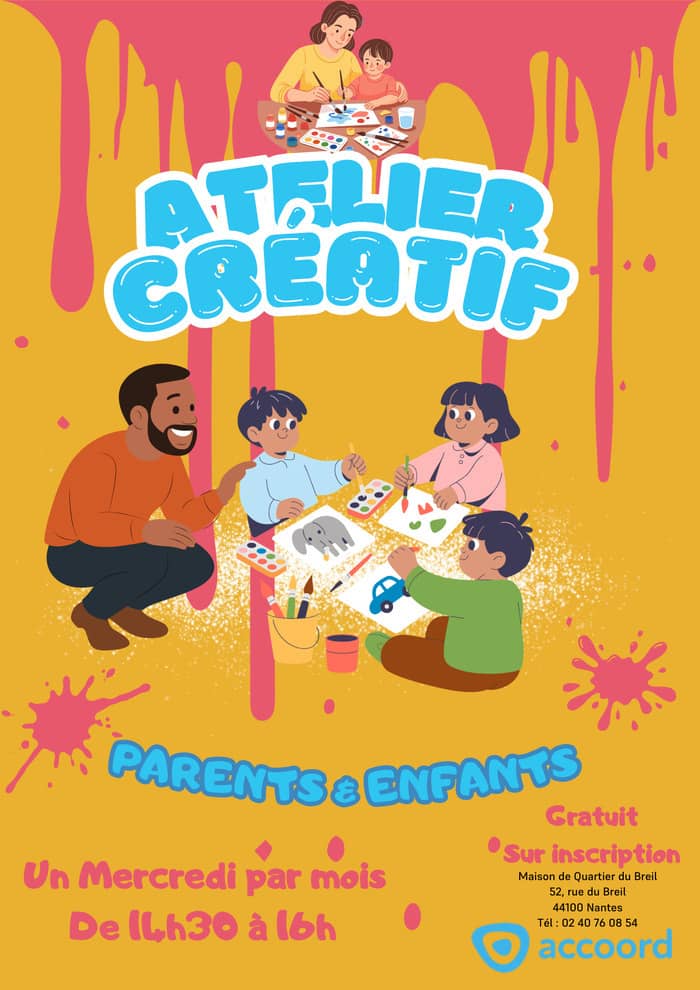 Illustration de l'événement : Atelier créatif parents-enfants