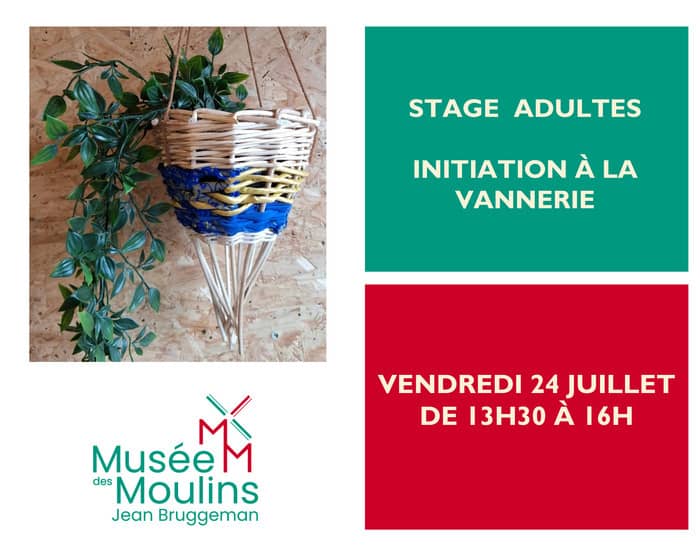Illustration de l'événement : Stage Adulte - Initiation à la vannerie
