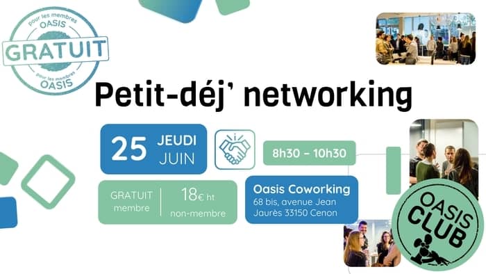 Illustration de l'événement : Petit-déj' networking