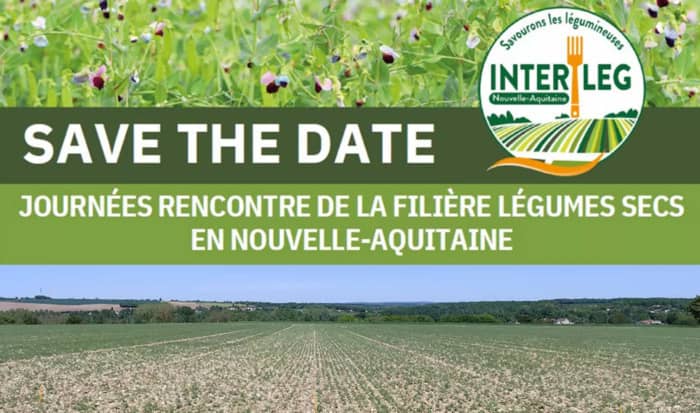 Illustration de l'événement : Journées rencontre de la filière légumes secs SAVE THE DATE: 11 et 24 juin 26 et 07 juillet 2026