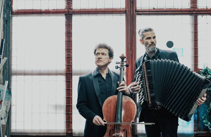 Illustration de l'événement : Vincent Peirani et François Salque - Bach Project