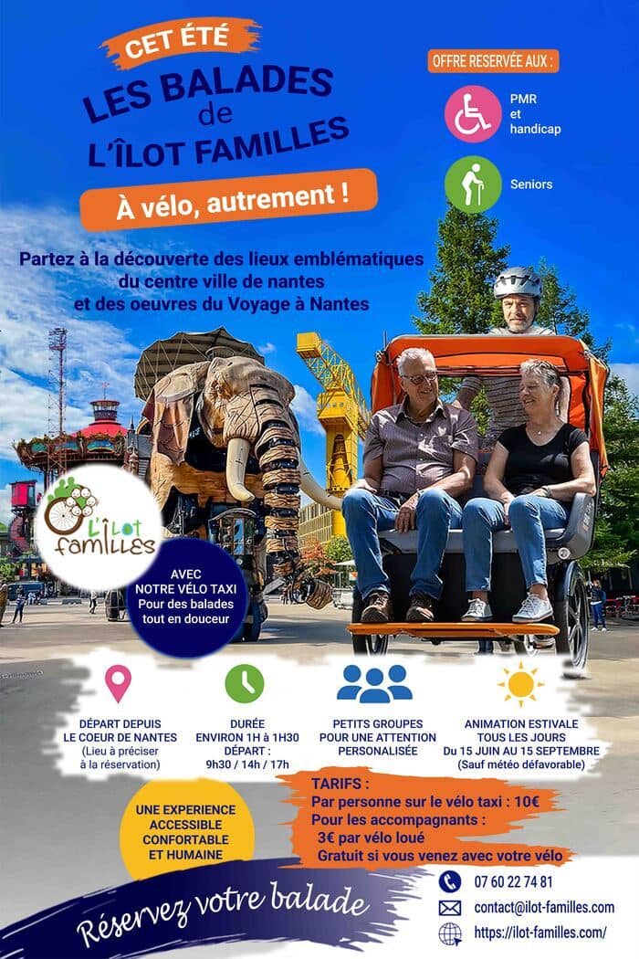 Illustration de l'événement : Balades touristiques en vélo-taxi