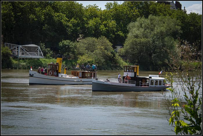 Illustration de l'événement : Balades sur l'Erdre à bord de bateaux du patrimoine