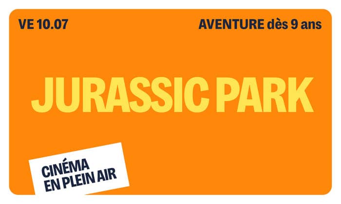 Illustration de l'événement : Jurassic Park