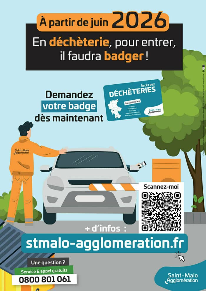 Illustration de l'événement : Accès en déchèterie : demandez votre badge