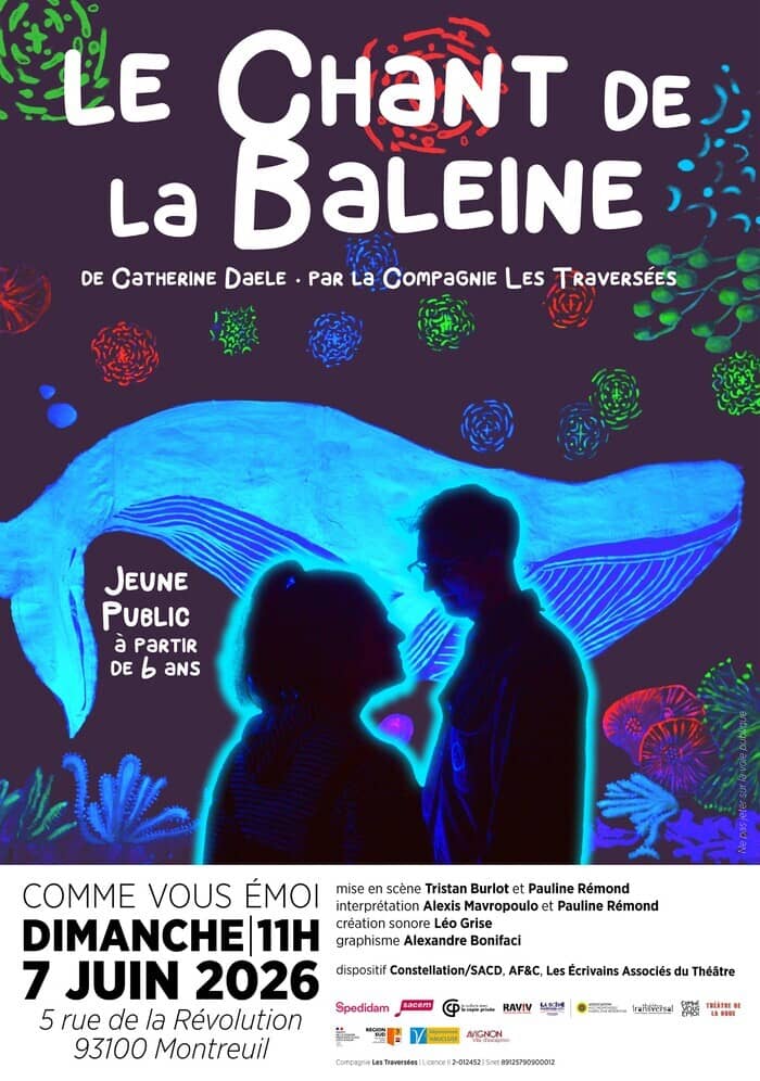 Illustration de l'événement : Spectacle : Le Chant de la Baleine