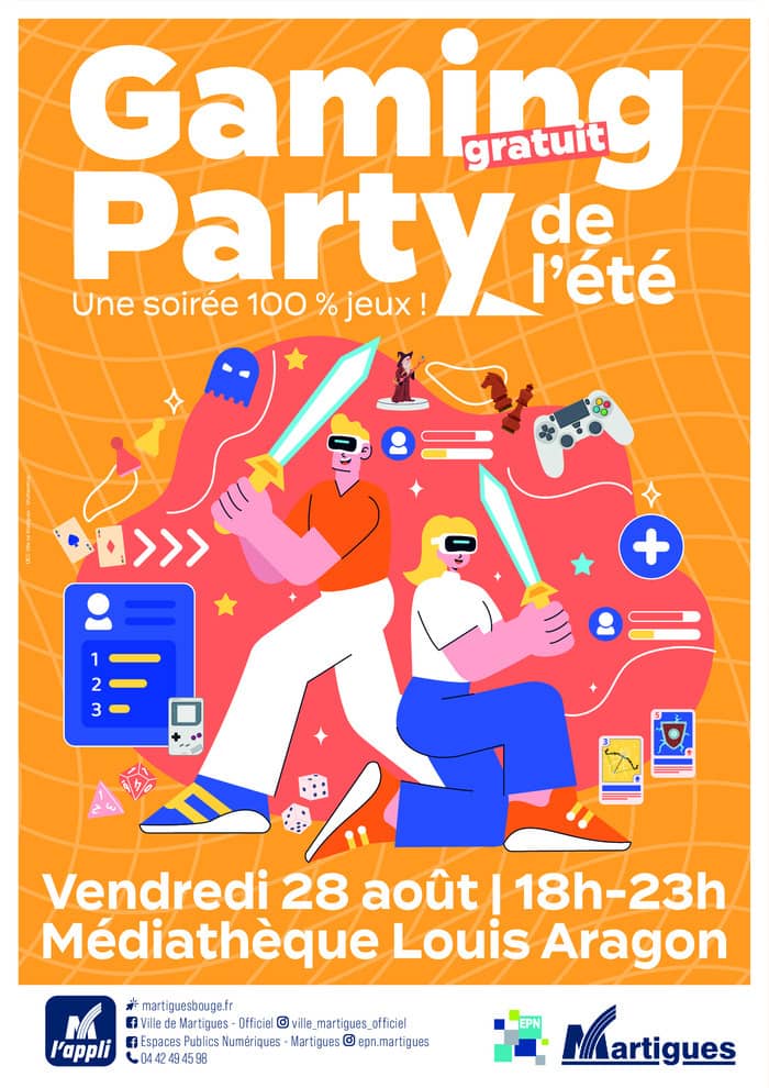 Illustration de l'événement : La Gaming Party de l'été