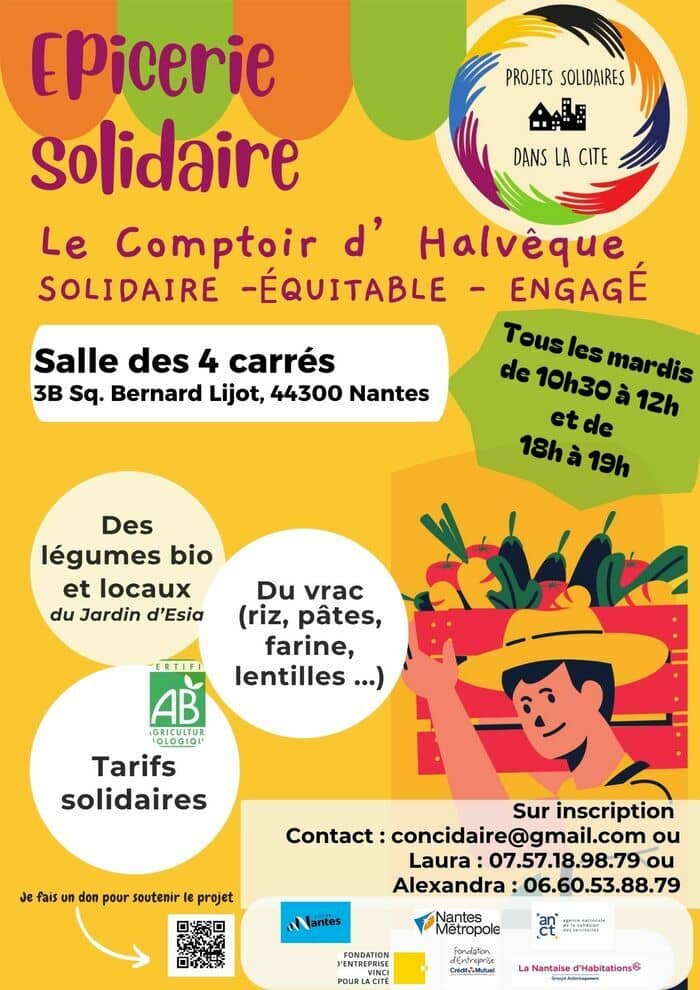 Illustration de l'événement : Epicerie solidaire "Le Comptoir d'Halvêque"