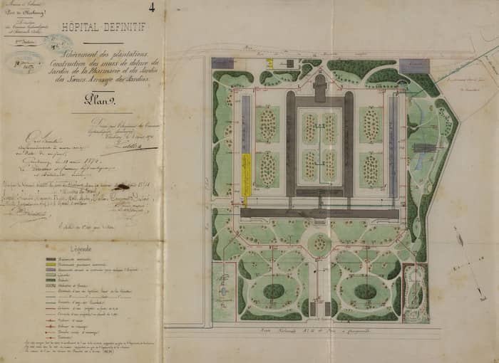 Illustration de l'événement : Levez les yeux ! Jeu de piste dans le parc de l'ancien hôpital maritime